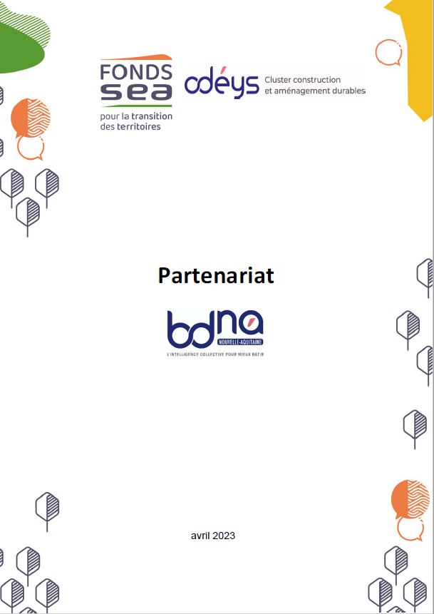 Partenariat page de garde Fonds SEA x Odéys