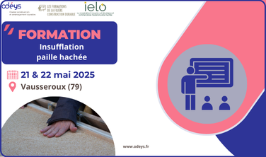 formation Insufflation Paille Hachée mai 2025